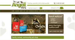 Desktop Screenshot of angellpets.co.uk