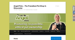 Desktop Screenshot of angellpets.com